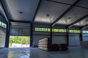 Hala magazynowa izolowana